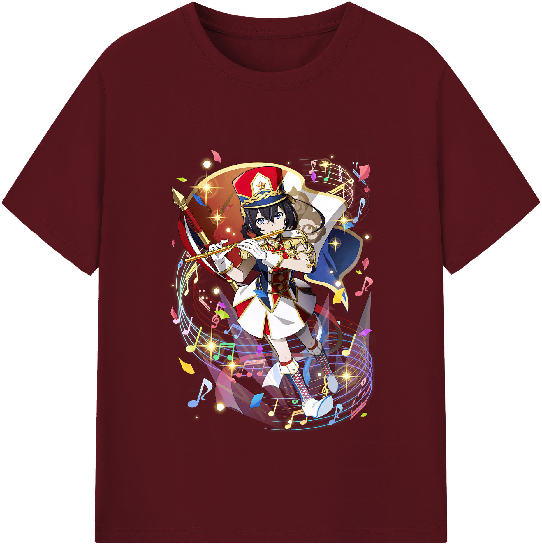 （画像用） 文豪ストレイドッグス Bungo Stray Dogs 綿100％半袖Tシャツ（フロントプリント）